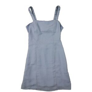 Sadie and Sage Women's Open Back Light Blue Sleeveless Dress size Medium‎